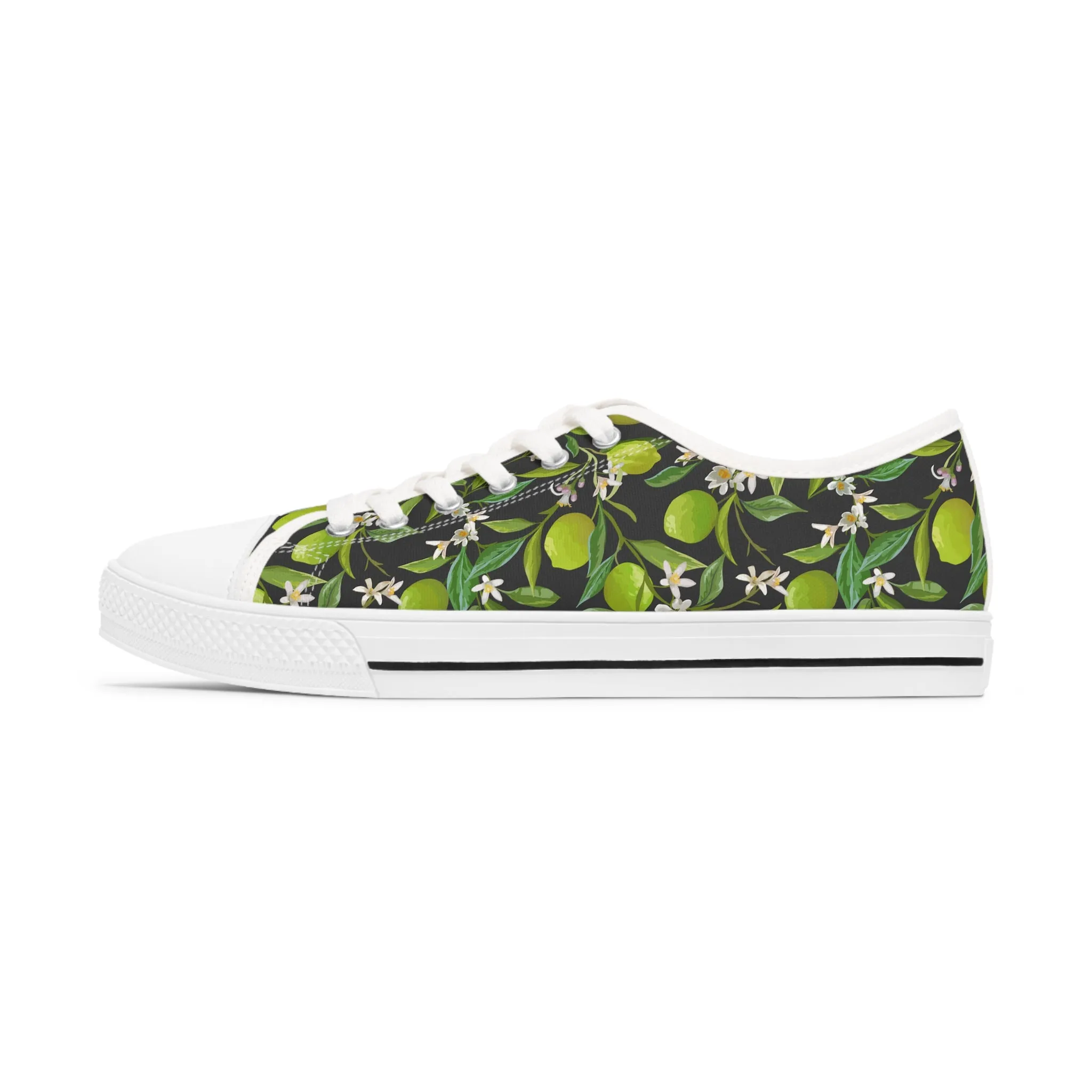 Lime Women's Low Top Sneakers