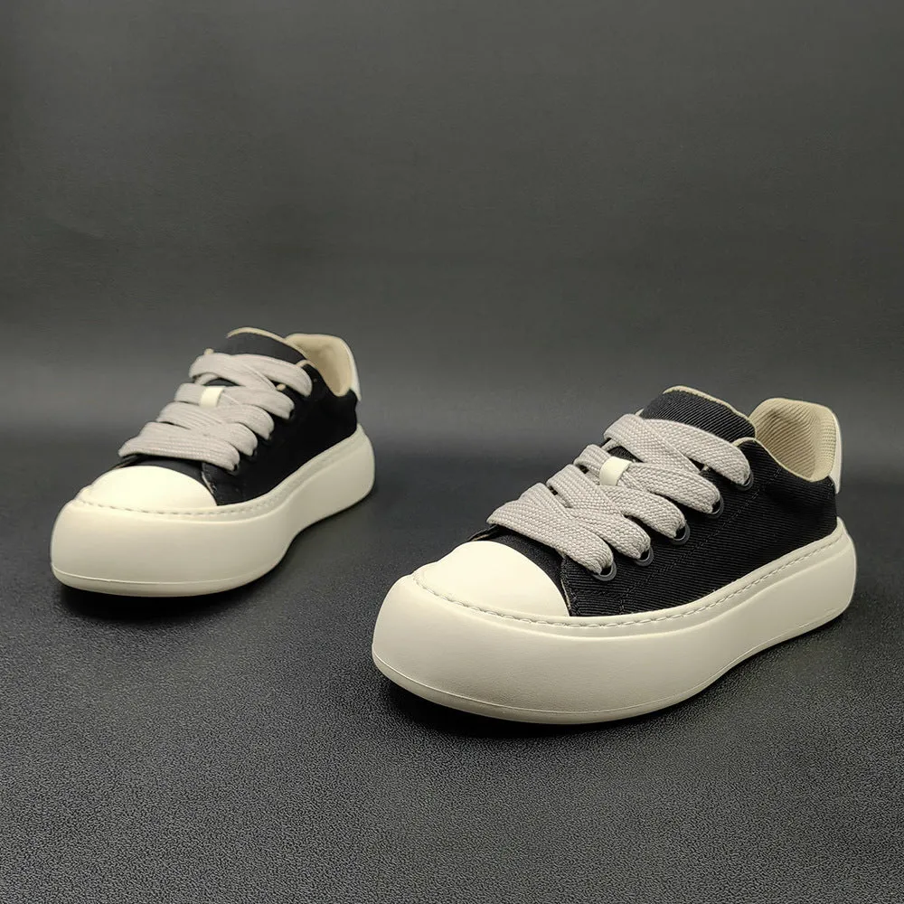 Men Minimalist Fashion Canvas Breathable Casual Sneakers