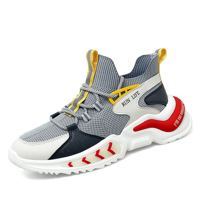 Men's Breathable Sneakers Running Shoes