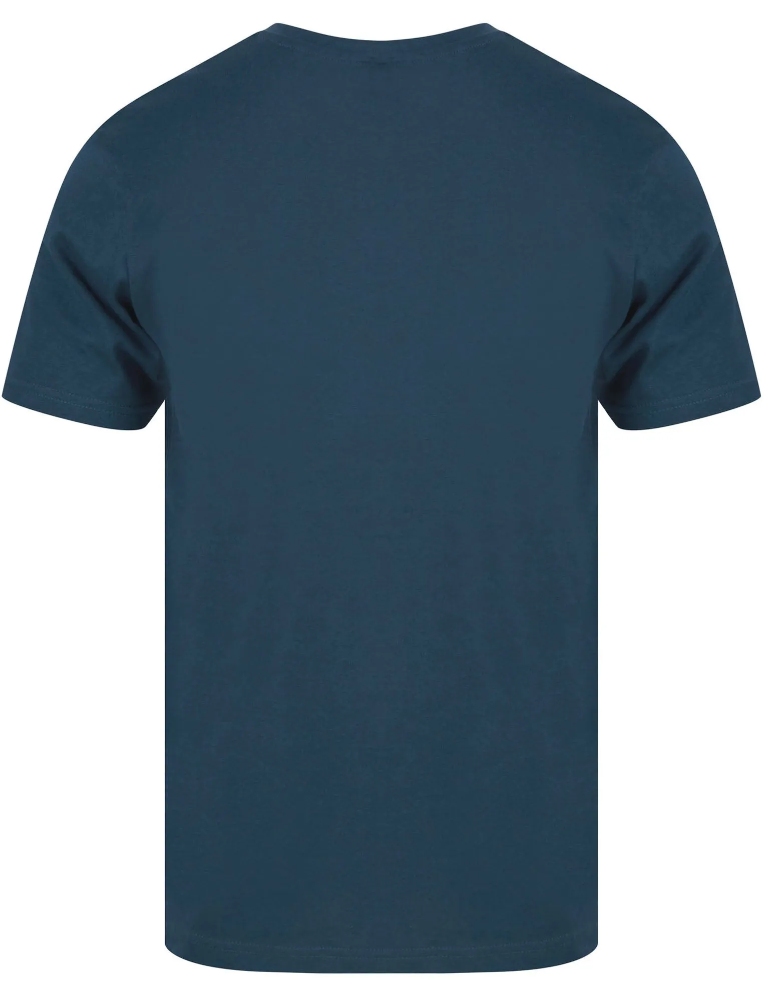 Motor 11 Motif Cotton Jersey T-Shirt in Insignia Blue - South Shore