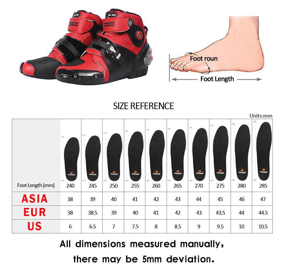 Motorcycle Boots Biker Waterproof Speed Motocross Boots Non-slip Protective Motorbike Riding boots Shoes