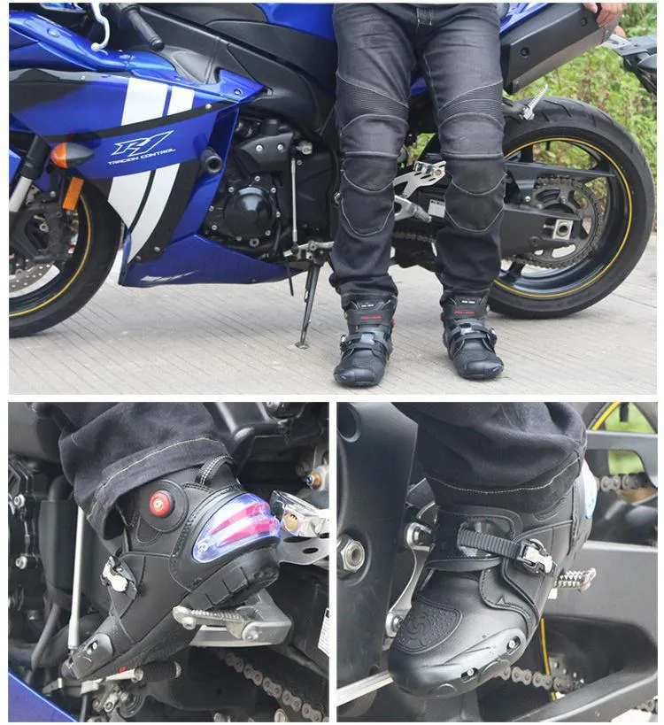 Motorcycle Boots Biker Waterproof Speed Motocross Boots Non-slip Protective Motorbike Riding boots Shoes