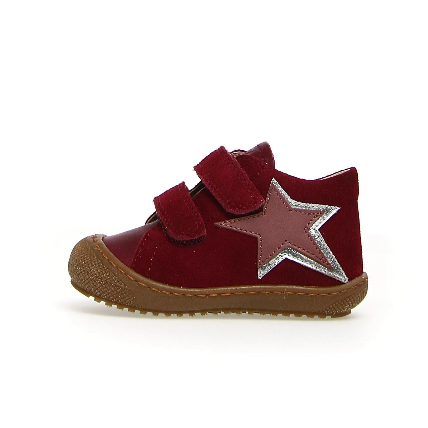 Naturino Girl's & Boy's Flexy Vl Nappa Suede Spazz. Sneakers - Berry Red