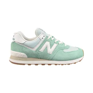 New Balance 574 Men's Shoes Green-White