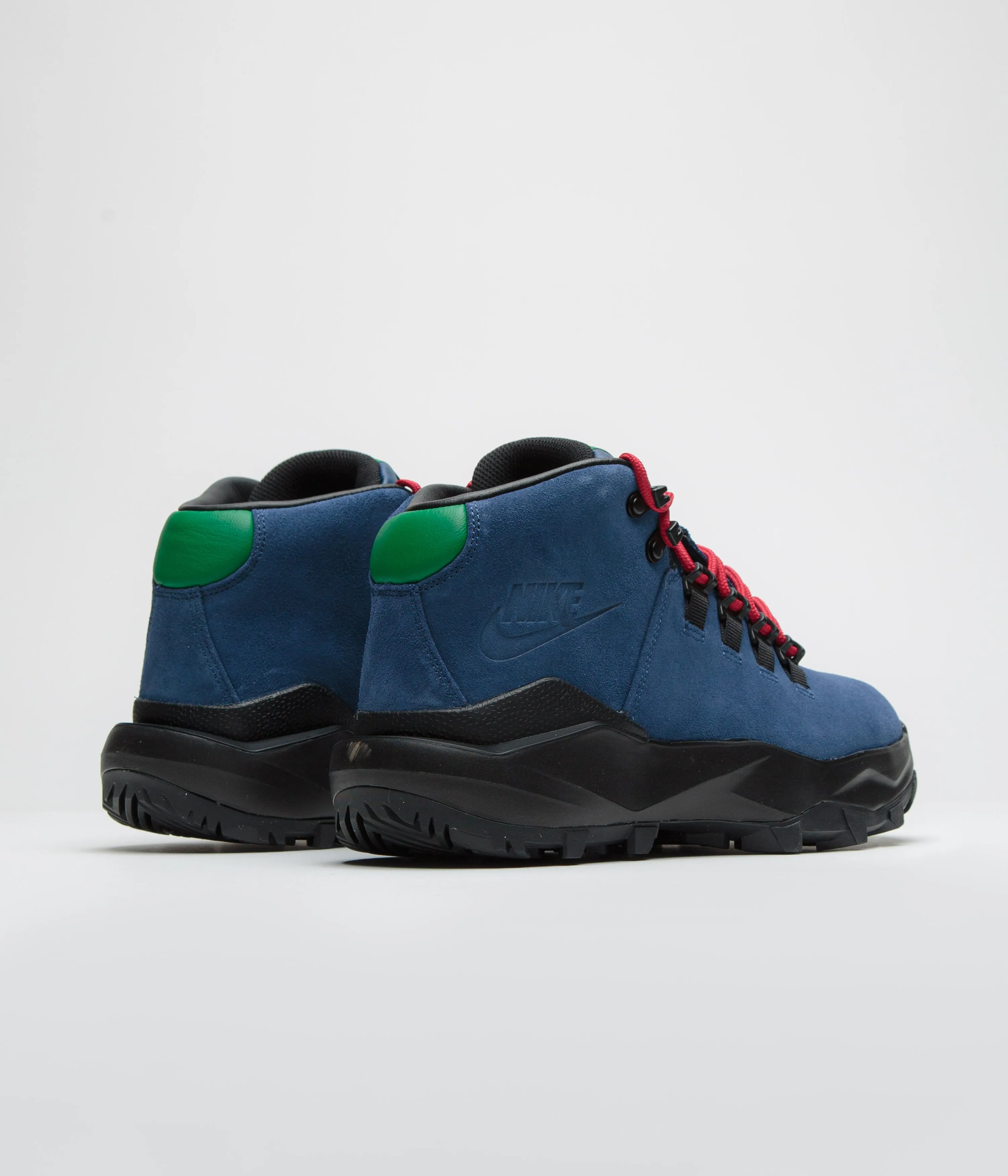 Nike Cygnal Shoes - Navy / Pine Green - Gym Red - Black