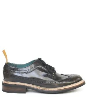 No.1051 RUNWAY brogue shoe Brown Rub-off MEN