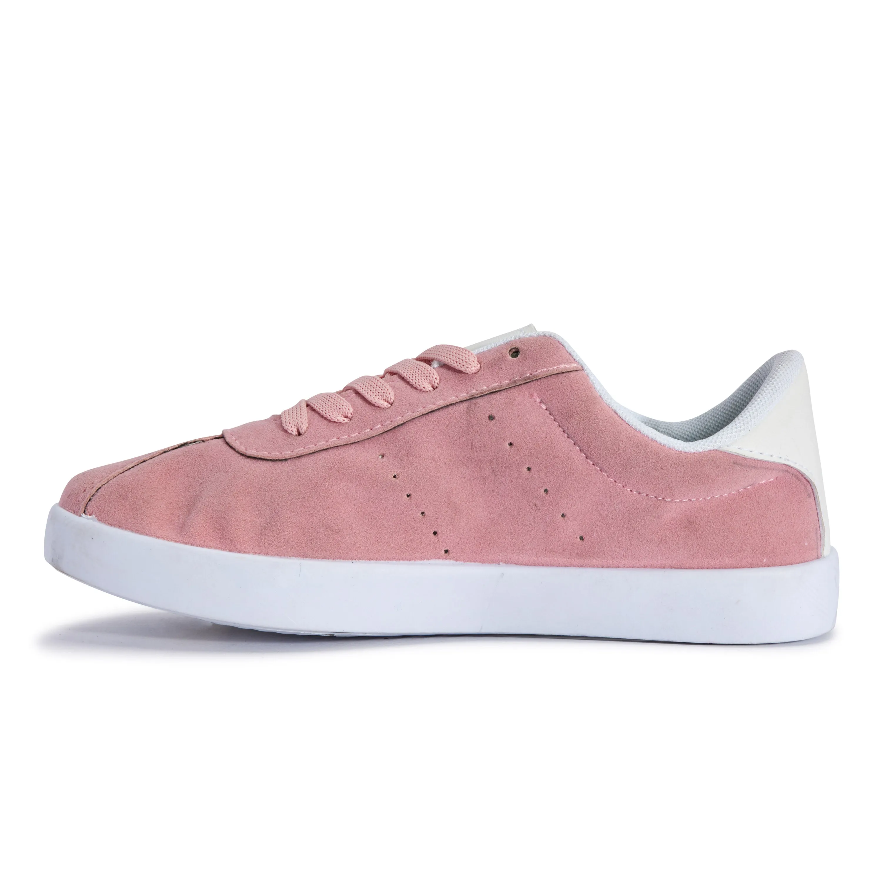 Pink Chunky Lace Up Trainer