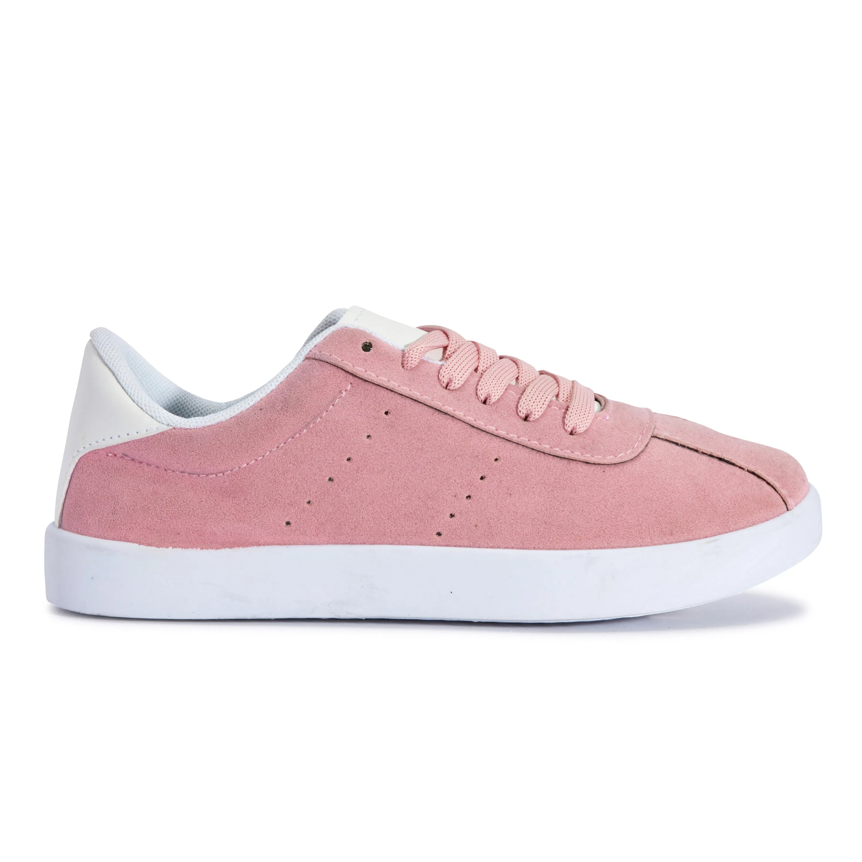 Pink Chunky Lace Up Trainer