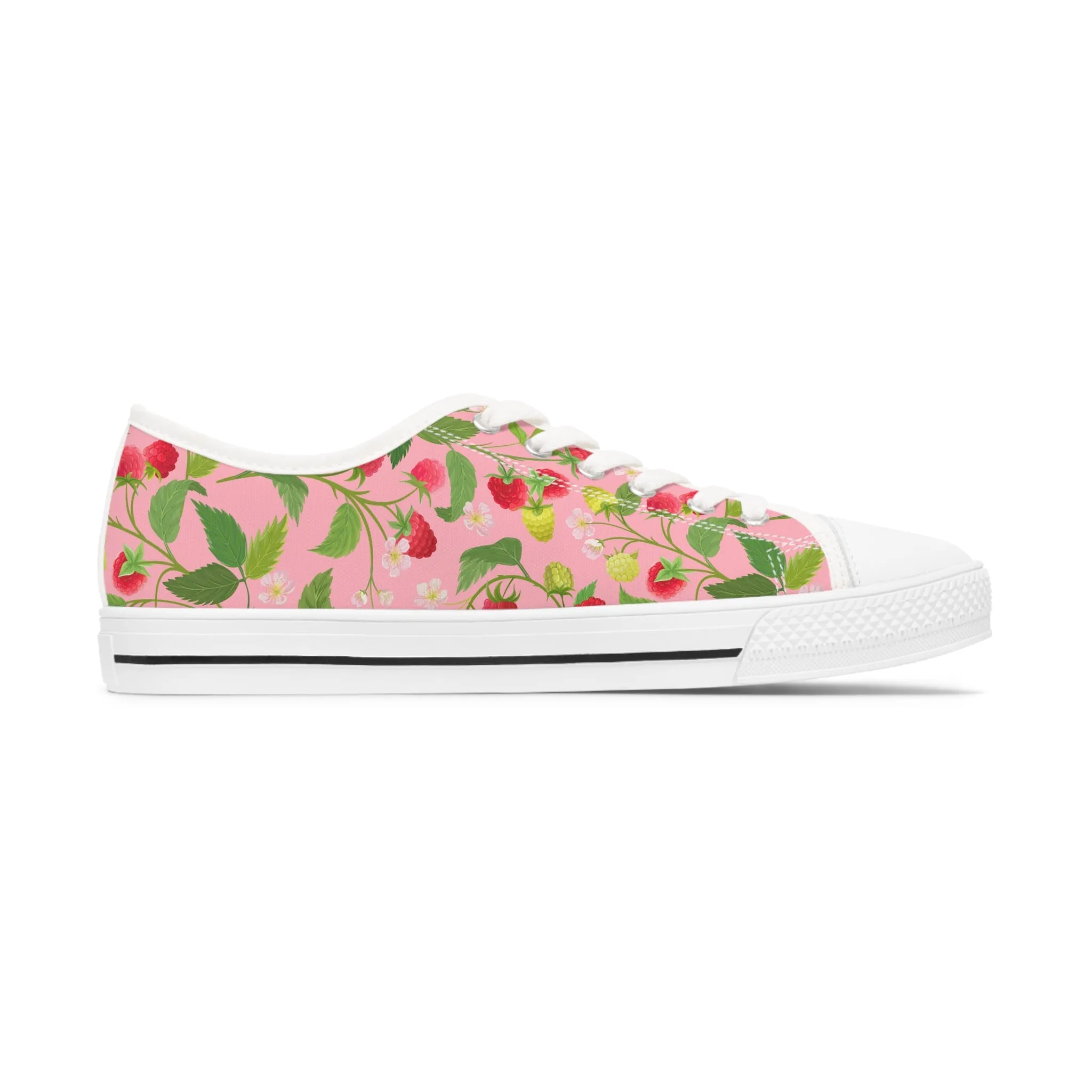 Raspberry Women's Low Top Sneakers