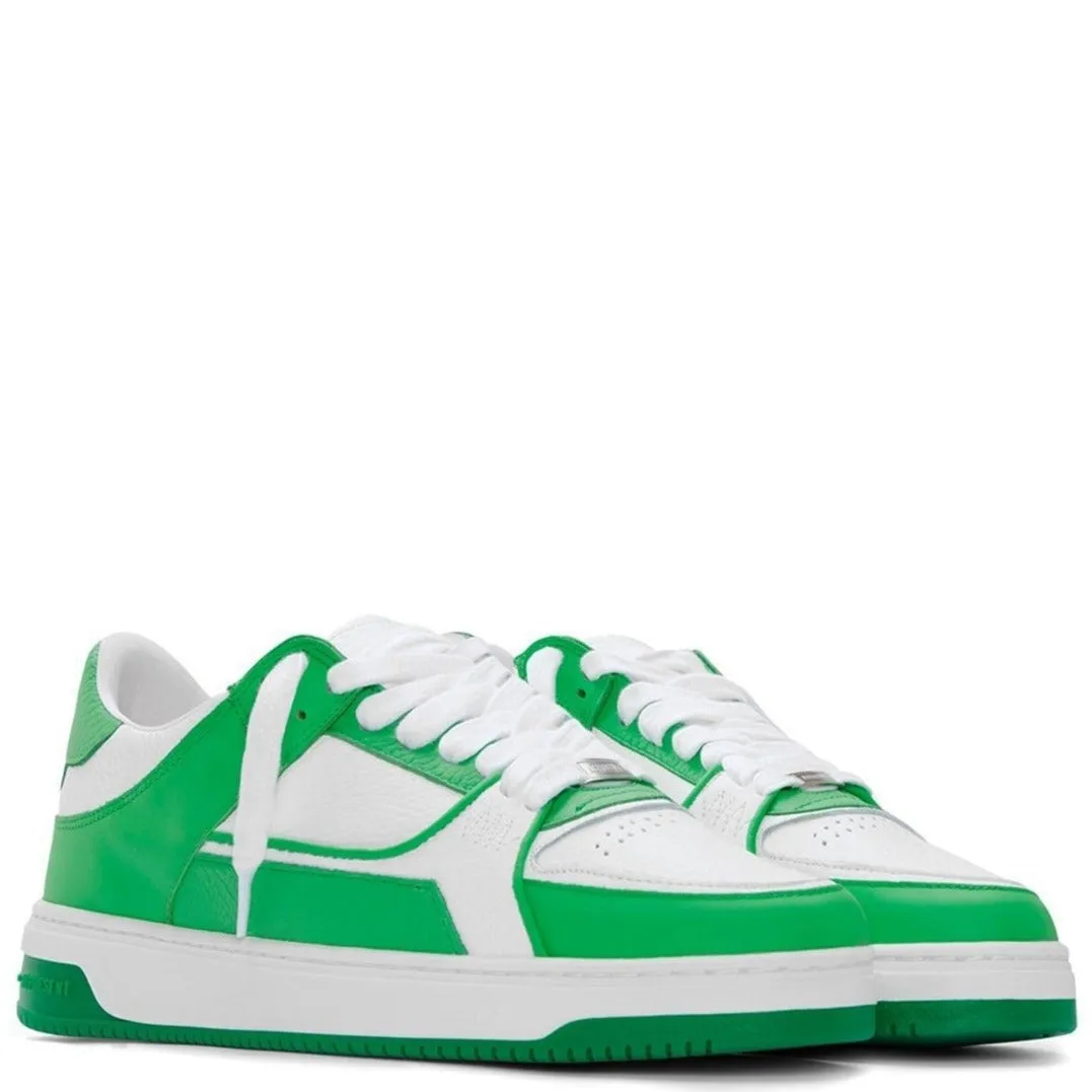 Represent Green & White Trainers