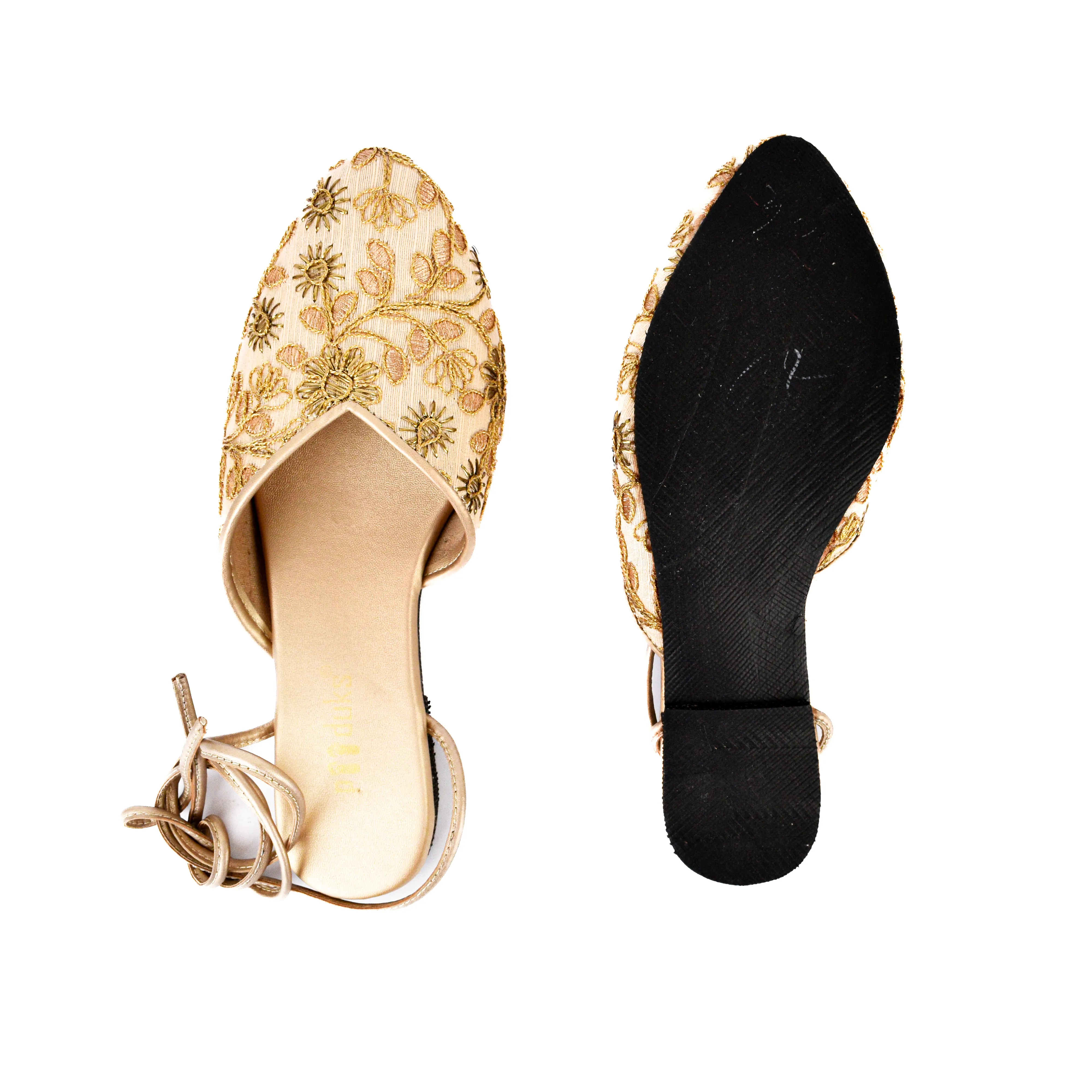 Saba - Gold | Multi-Occasion Wear Sandals for Women