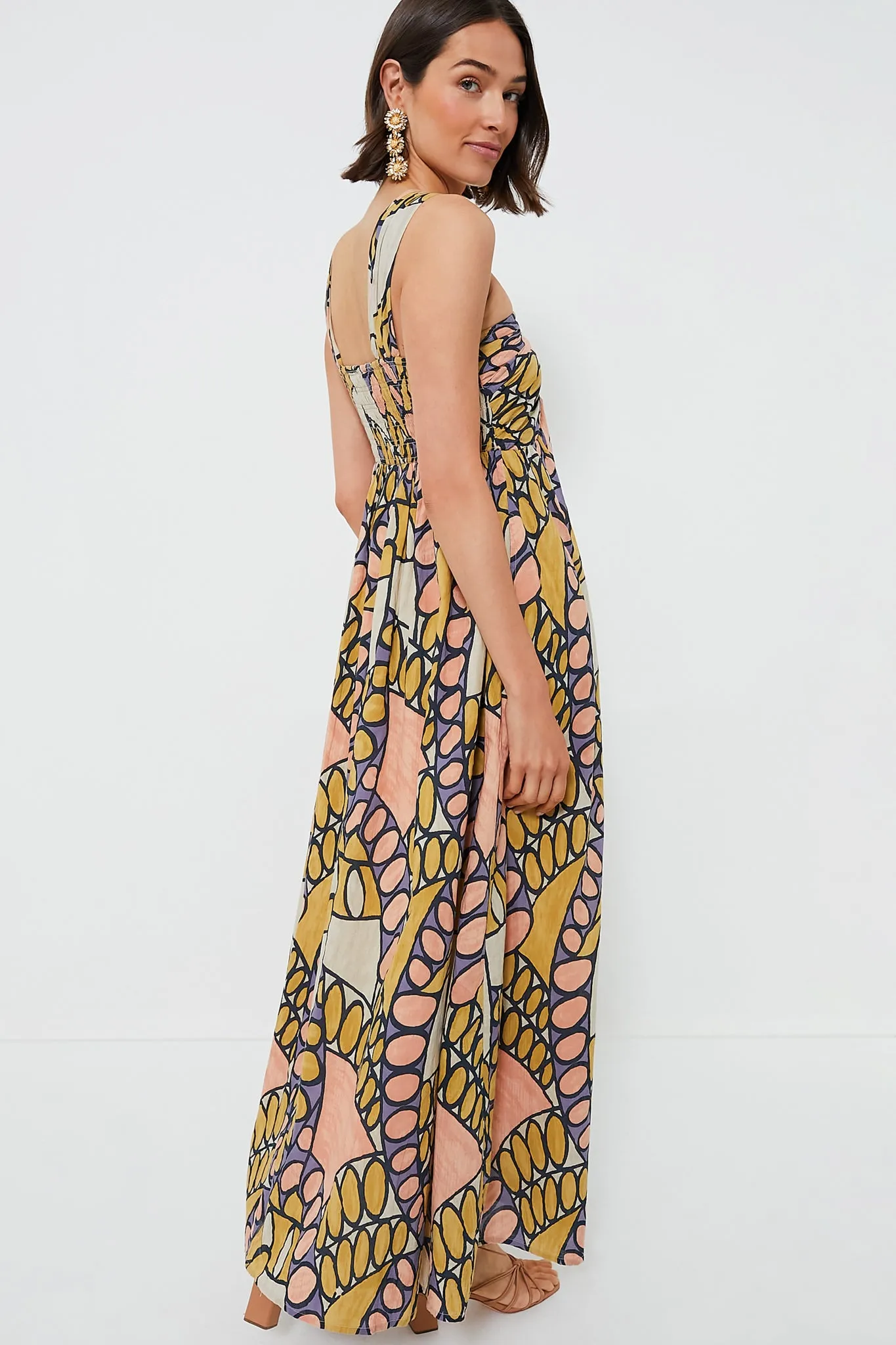 Saguaro Print Zola Maxi Dress