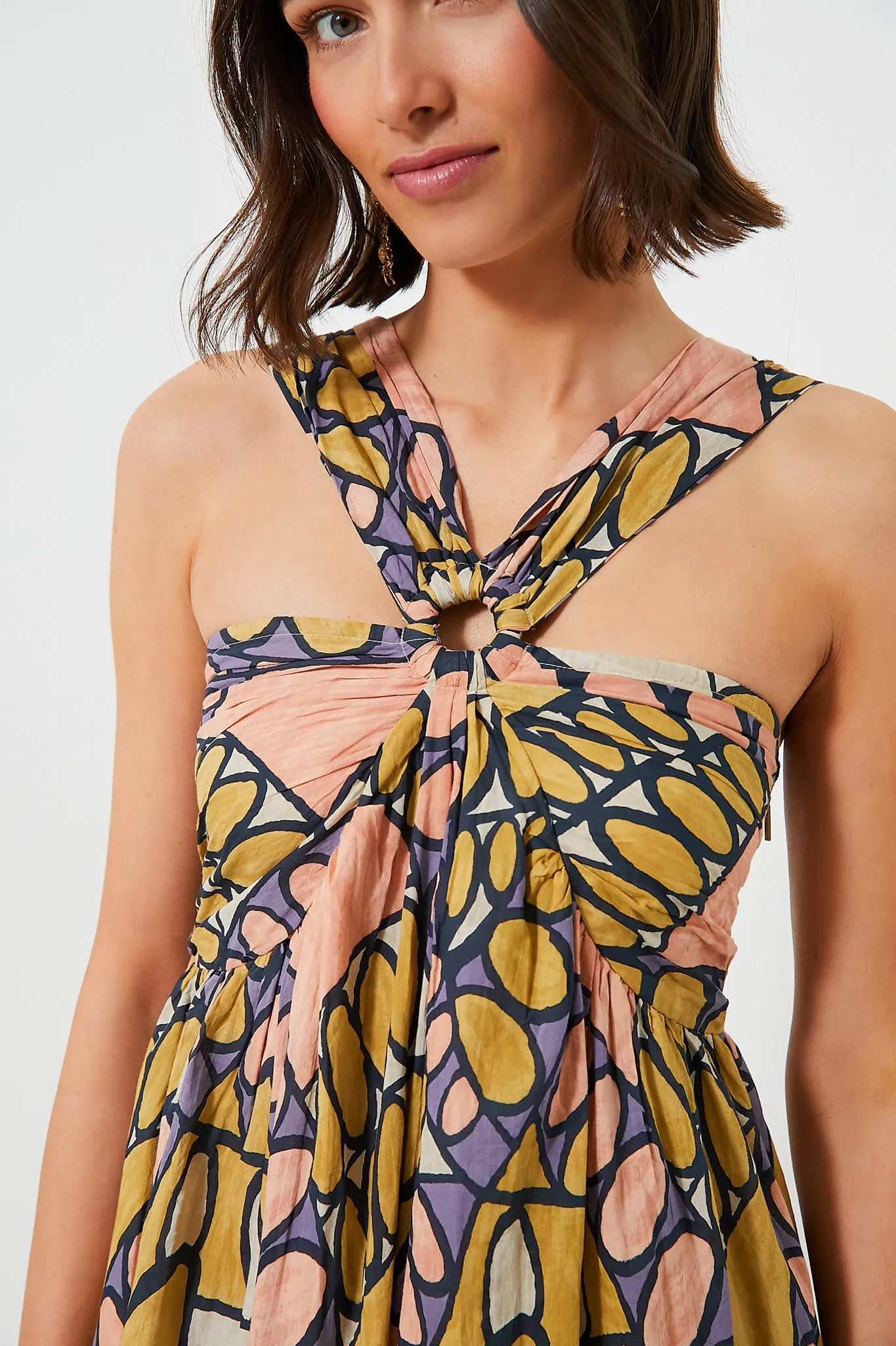 Saguaro Print Zola Maxi Dress