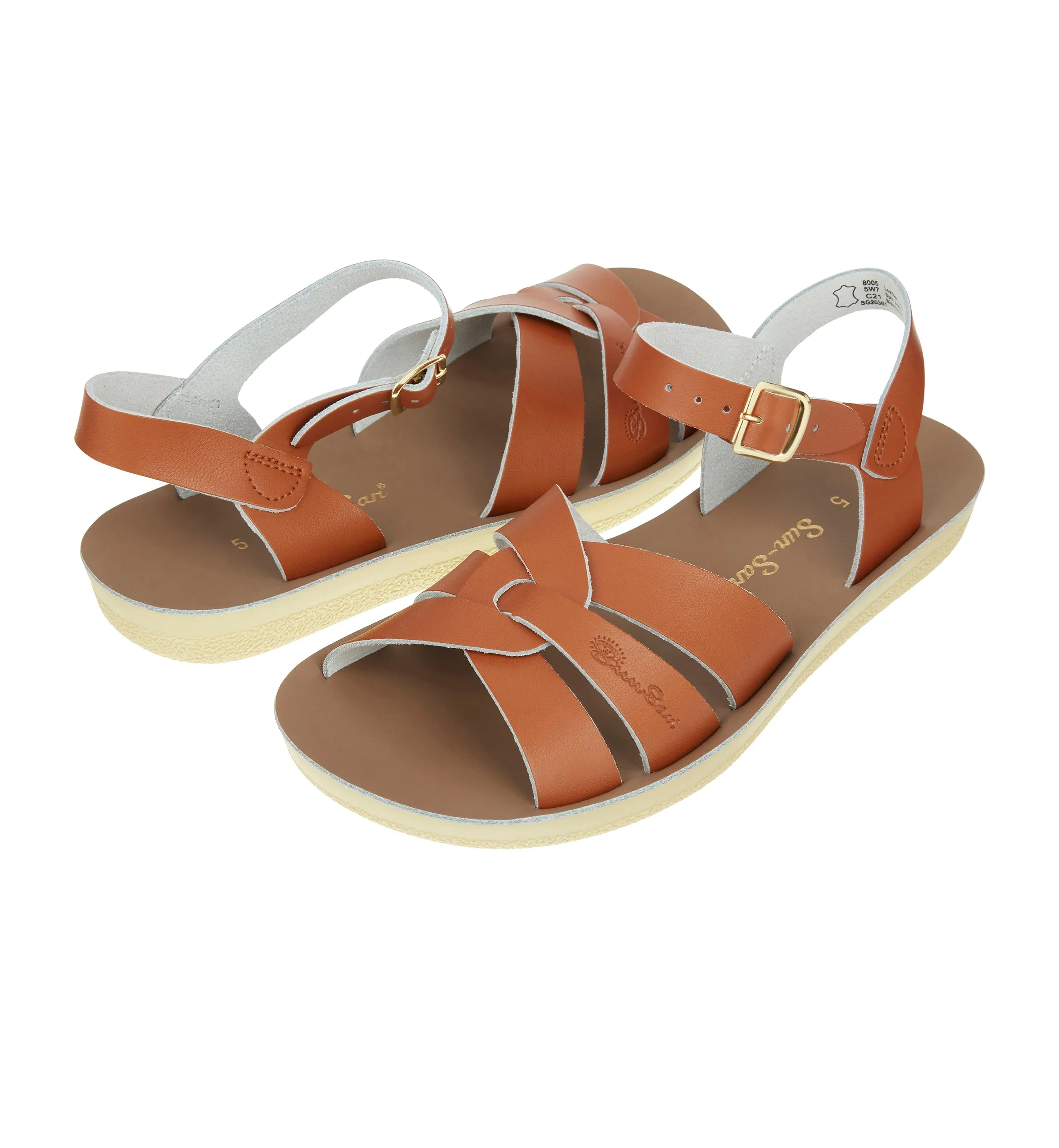 Salt-Water Swimmer Womens Tan Sandal