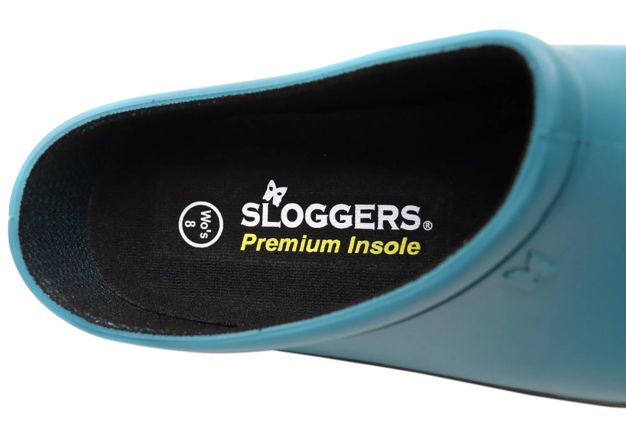 Sloggers Comfortable Womens Premium Clog Deep Lake Blue