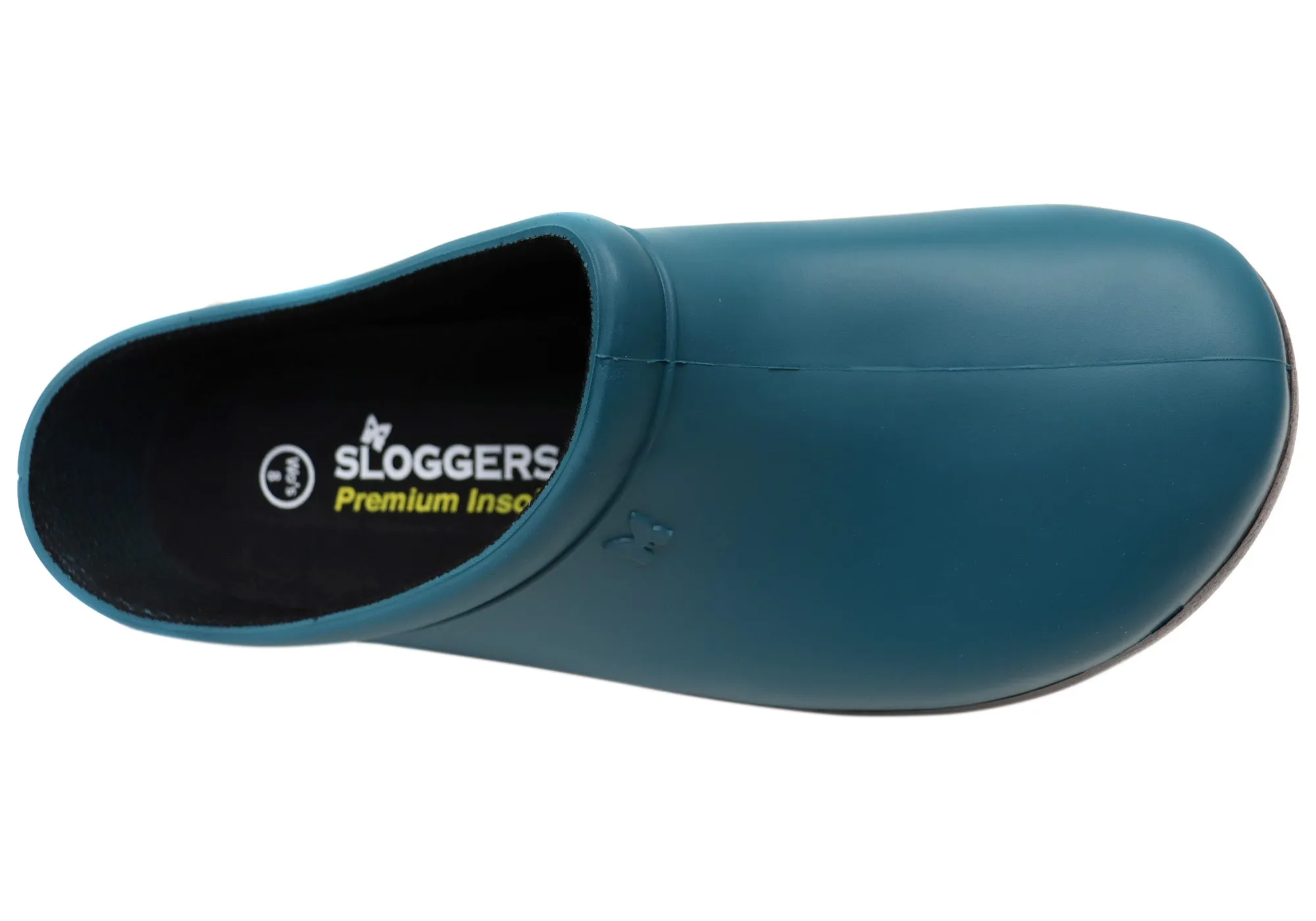 Sloggers Comfortable Womens Premium Clog Deep Lake Blue