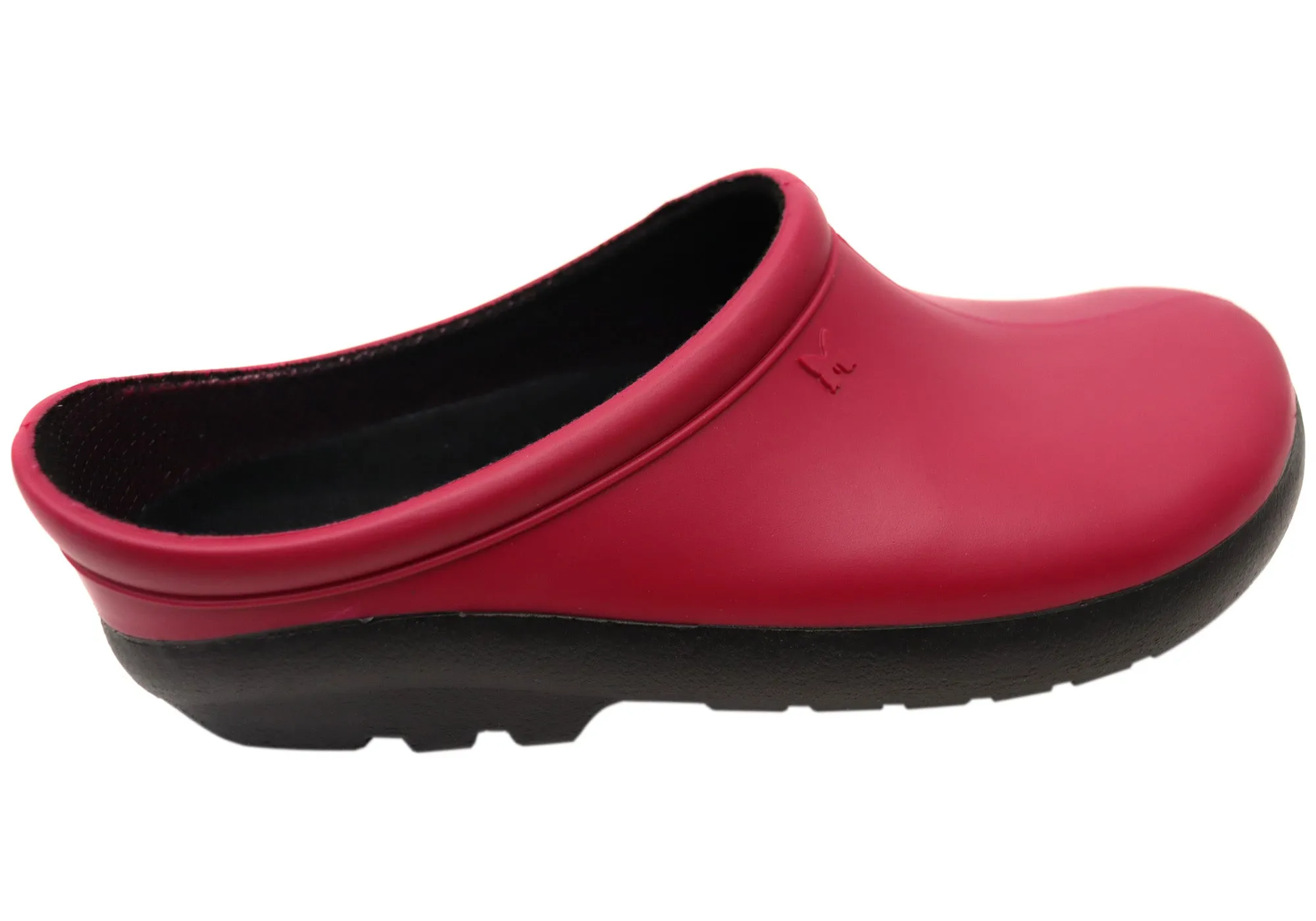 Sloggers Comfortable Womens Premium Clog Sangria Red