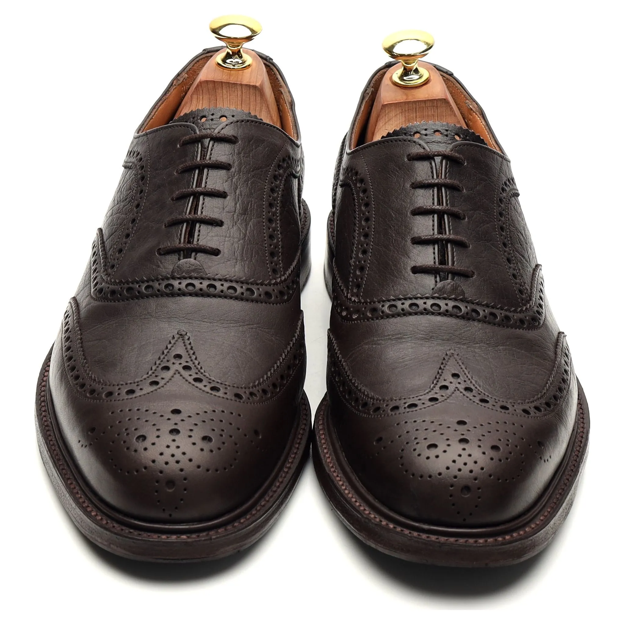 'Tarbert' Dark Brown Oxford Brogues UK 8 F