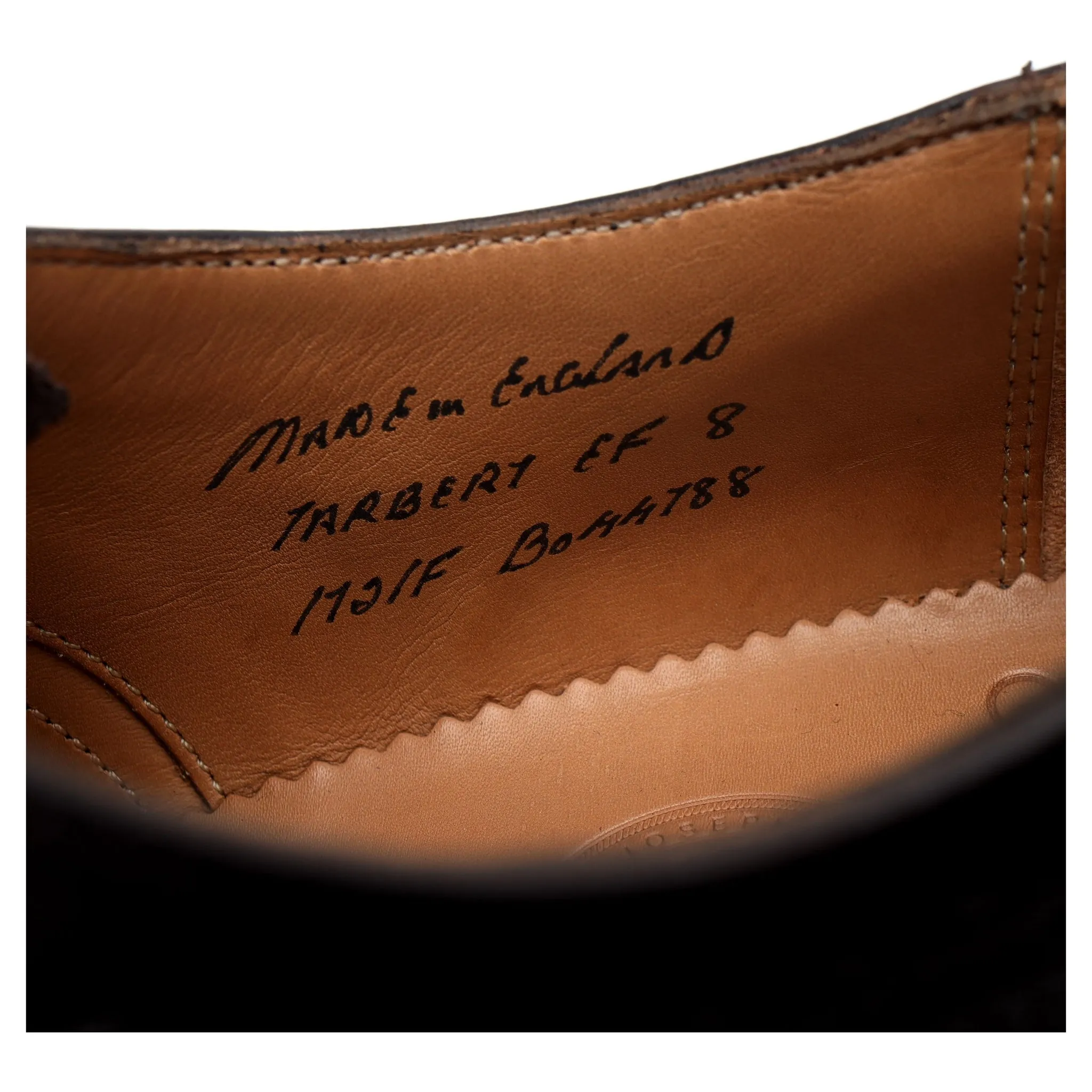 'Tarbert' Dark Brown Oxford Brogues UK 8 F