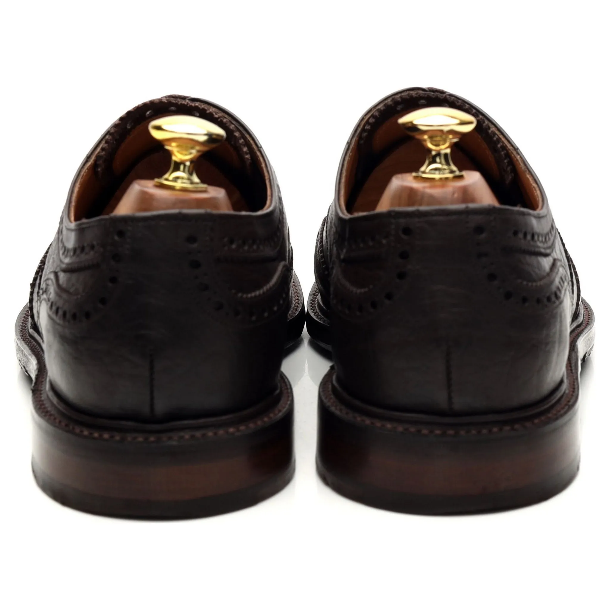 'Tarbert' Dark Brown Oxford Brogues UK 8 F