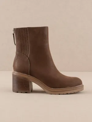 The Megan | Chelsea Bootie - Coffee