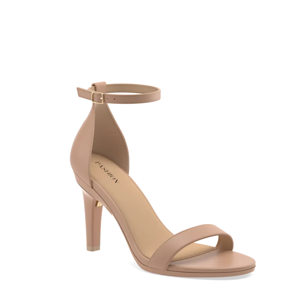 The Pashionista - Latte Leather 4 Stiletto