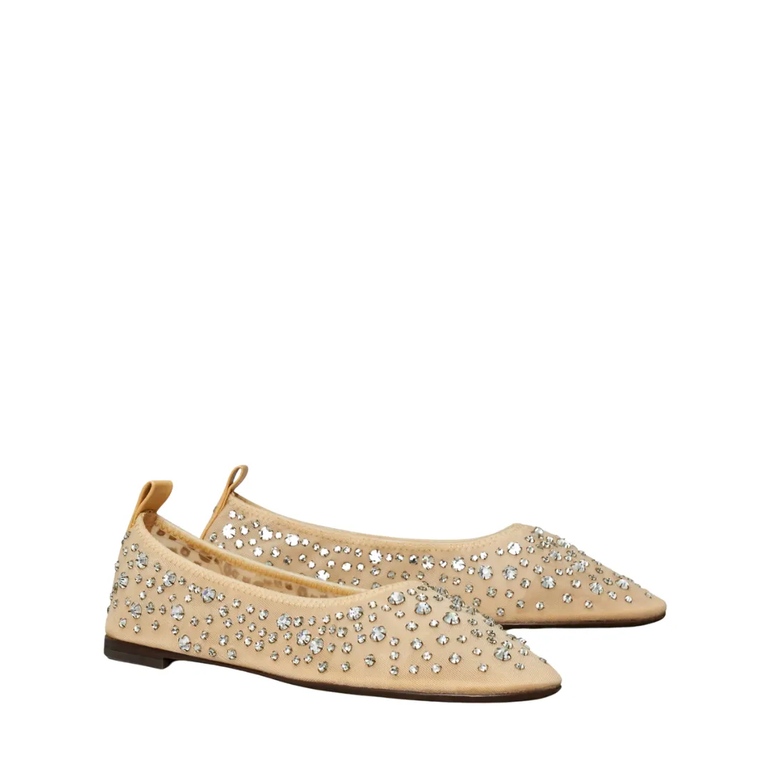 Tory Burch Crystal Ballet Flats