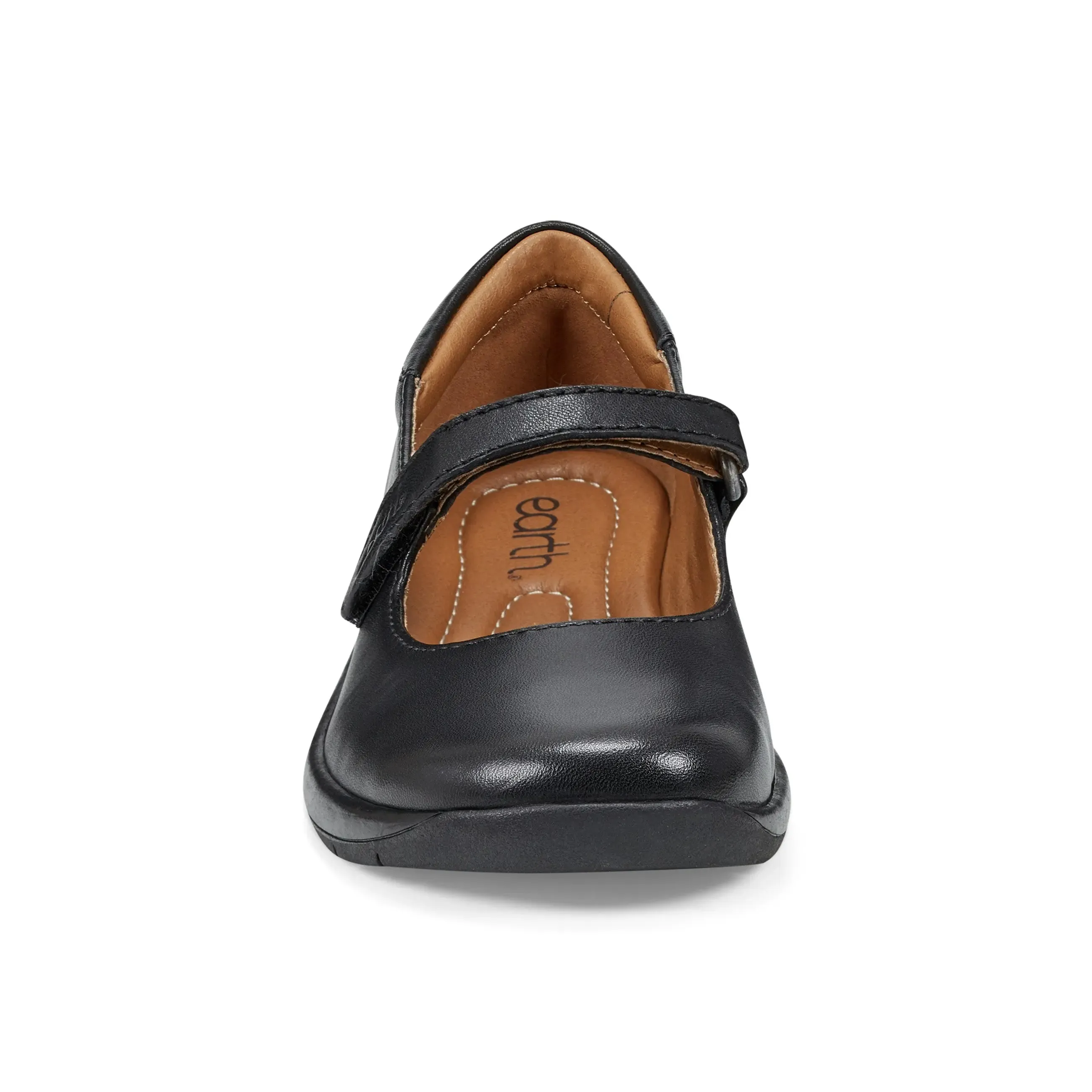 Tose Lug Sole Square Toe Casual Ballet Flats