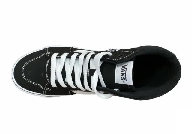 Vans scarpa sneakers da donna con zeppa Ward VN0A3TLC1871 nero-bianco