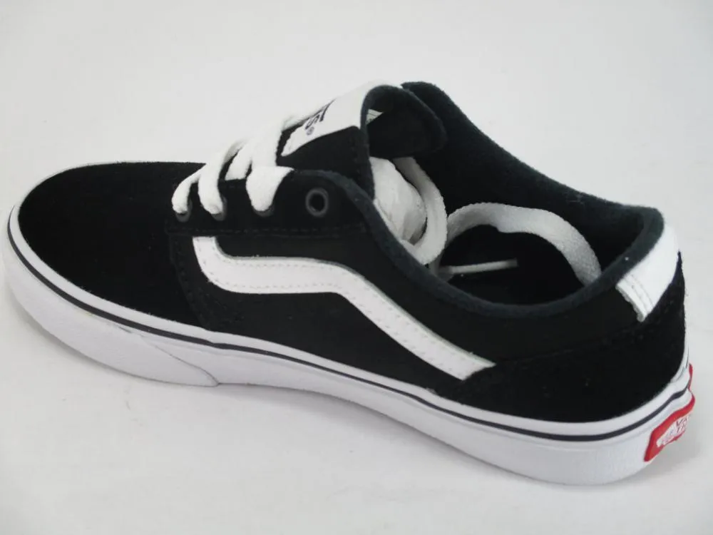 Vans scarpa sneakers da ragazzi Chapman Stripe VN0A349SIJU nero-bianco