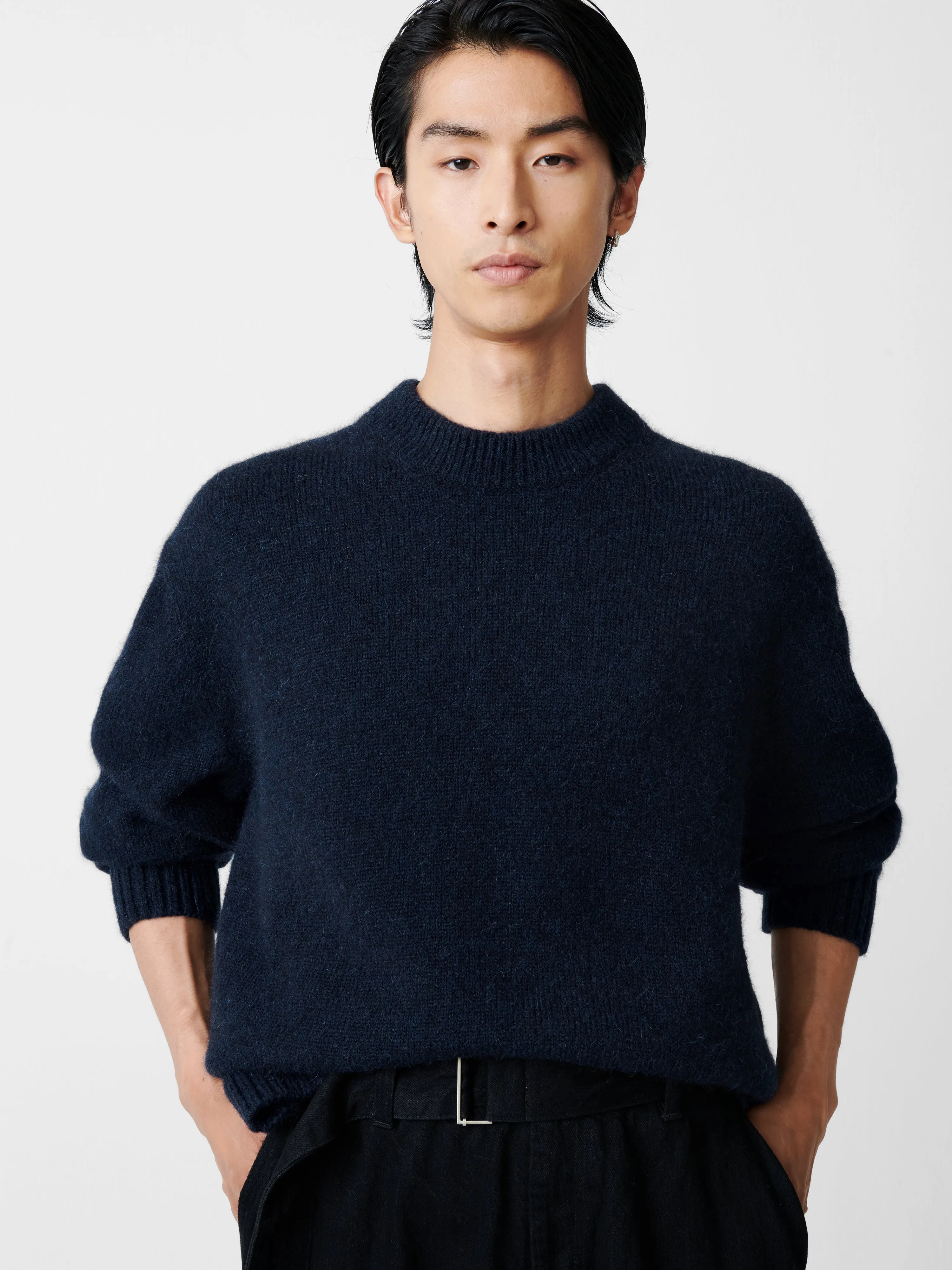 Vico Knit in Darkest Navy