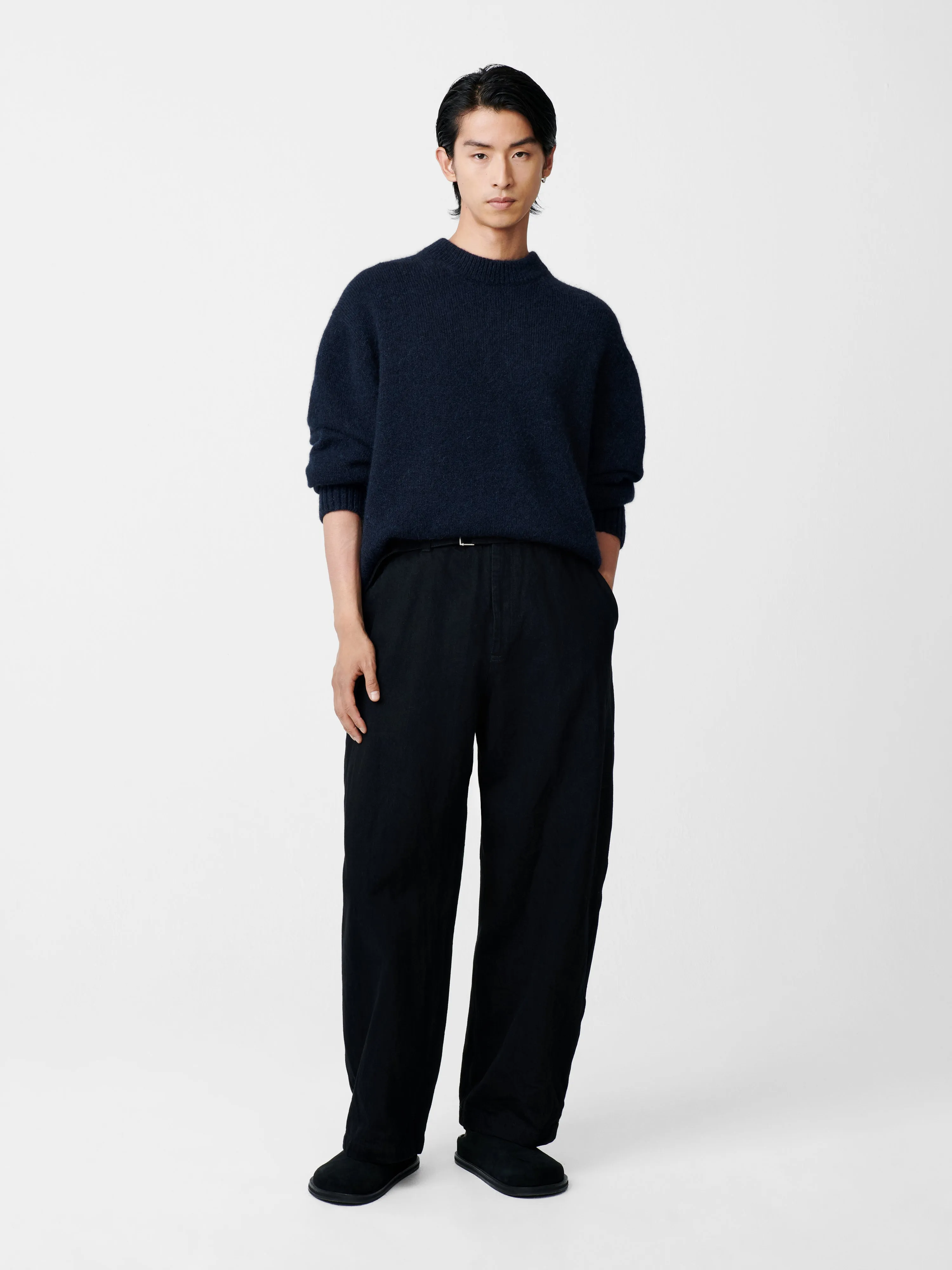 Vico Knit in Darkest Navy