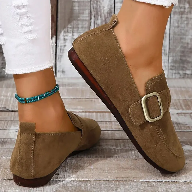 Vintage Comfortable Slip-On Flats