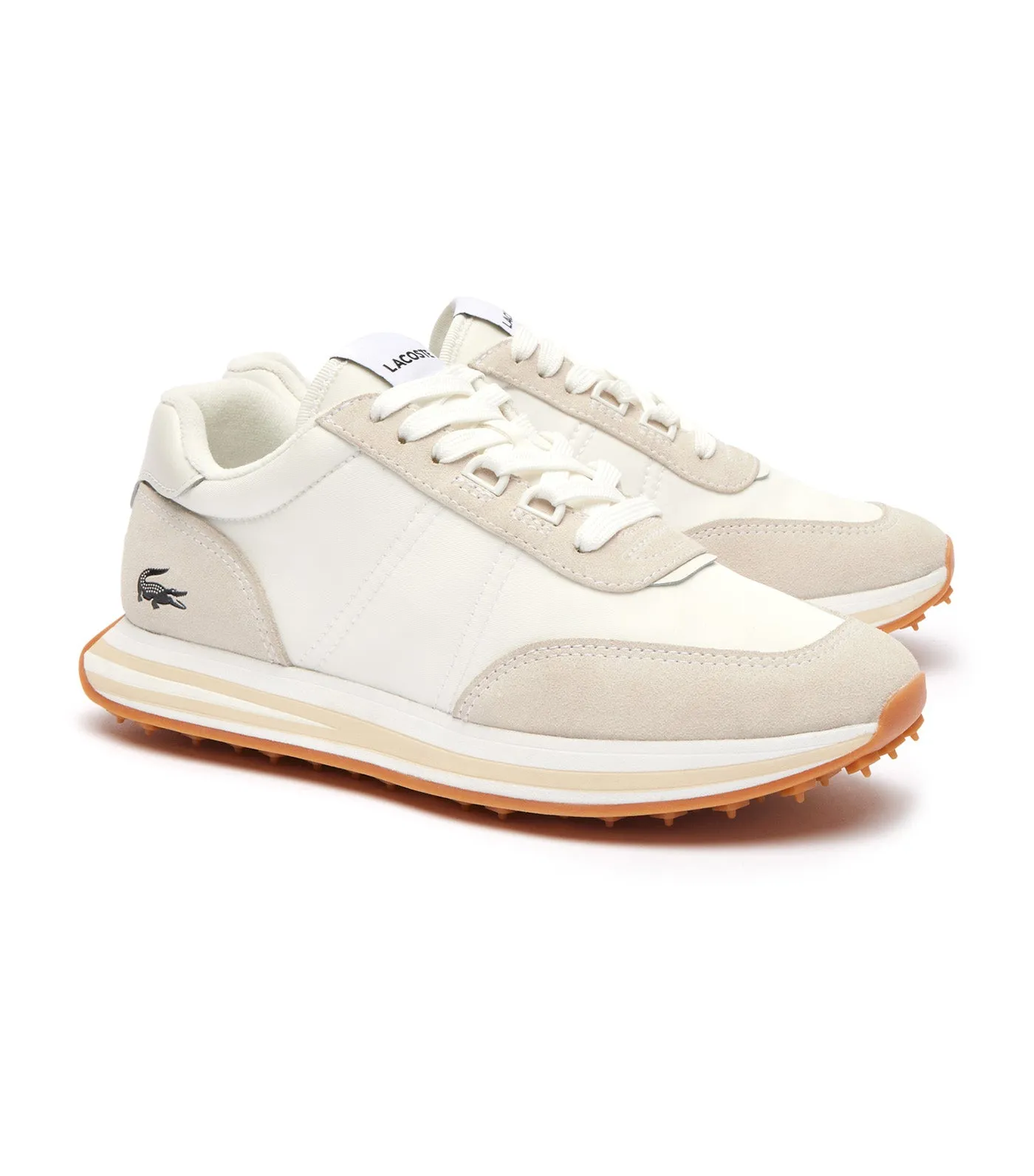 Women's L-Spin Tonal Trainers White/White