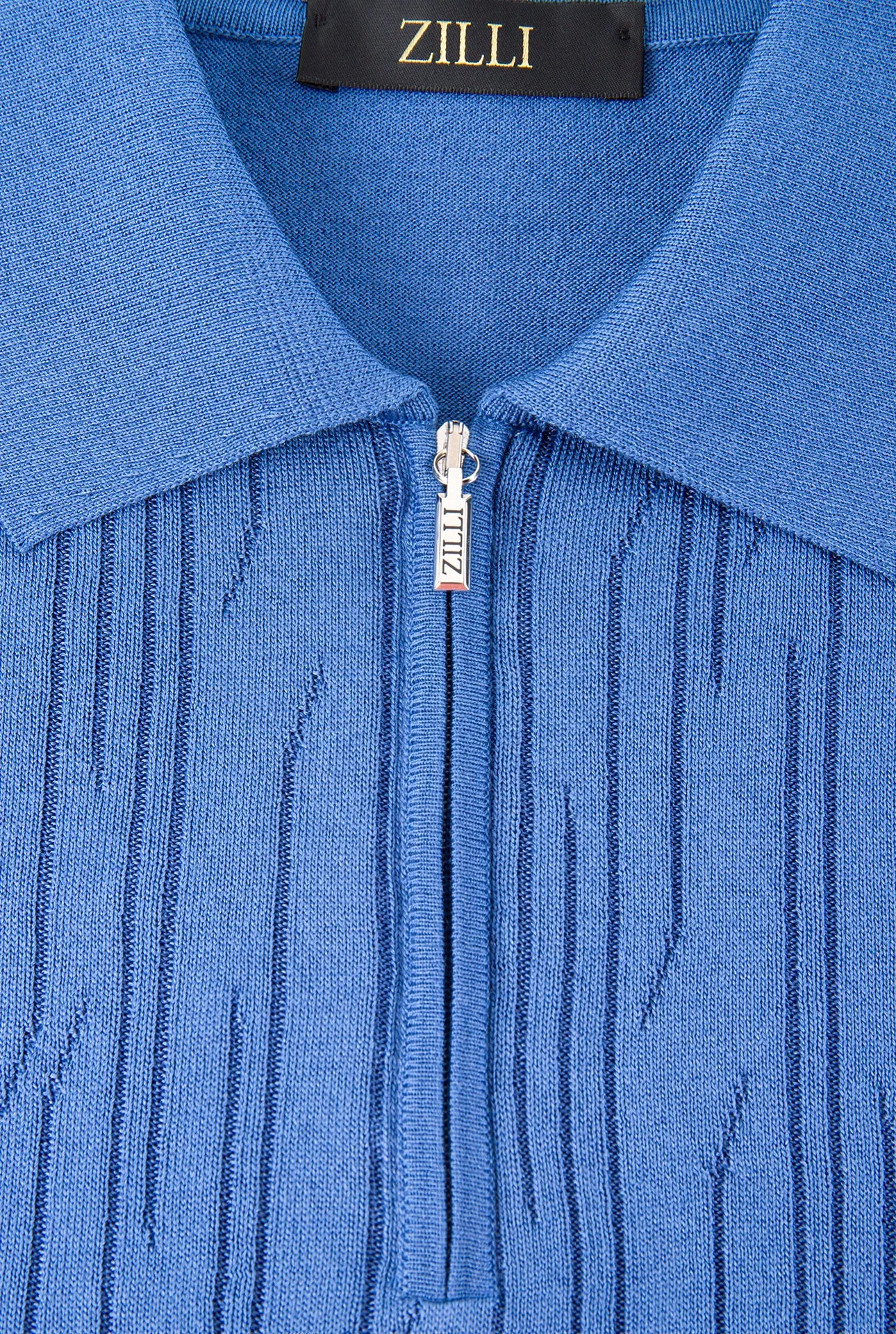 Zipped Polo Shirt